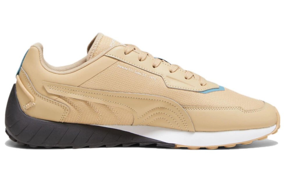 PUMA x Porsche Legacy Speedfusion 'Sand Dune White Black' 307778-03 - Image 3