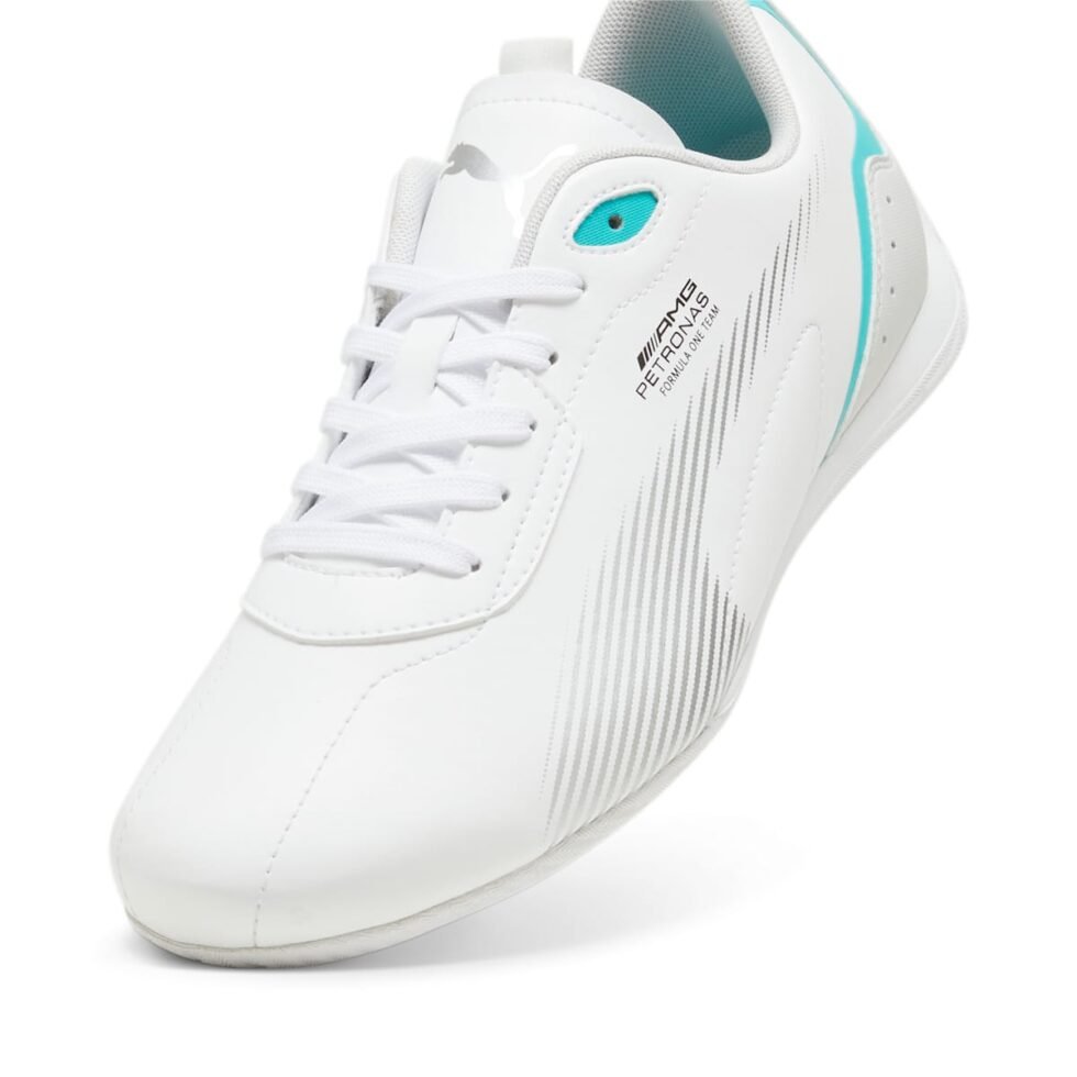 PUMA x Mercedes-AMG Petronas F1 Neo Cat 2.0 'White Sheen Green' 308085-02 - Image 5