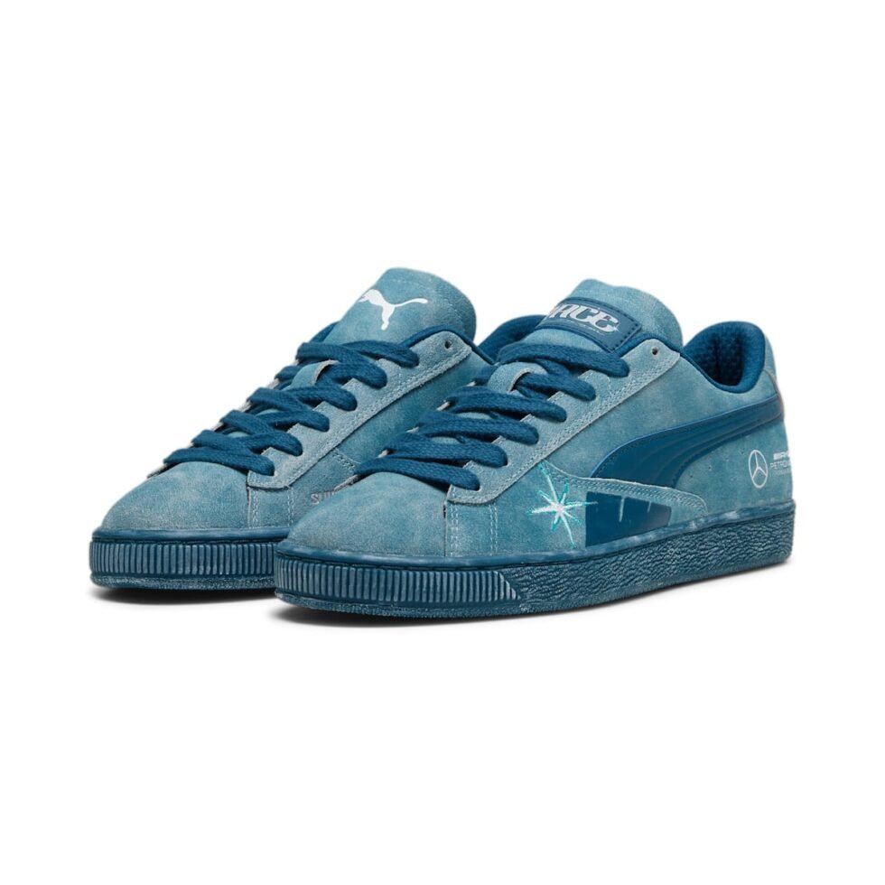 PUMA x Mercedes-AMG Petronas F1 Suede T 'Crews Go Summer' 308119-01 - Image 3