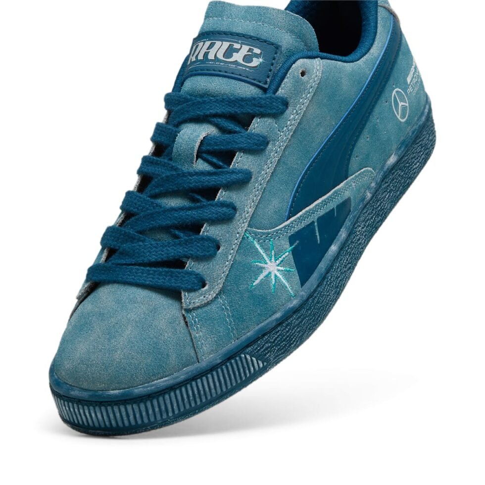 PUMA x Mercedes-AMG Petronas F1 Suede T 'Crews Go Summer' 308119-01 - Image 5