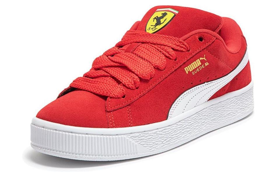PUMA Scuderia Ferrari x Suede XL 'Rosso Corsa White' 308220-02 - Image 3