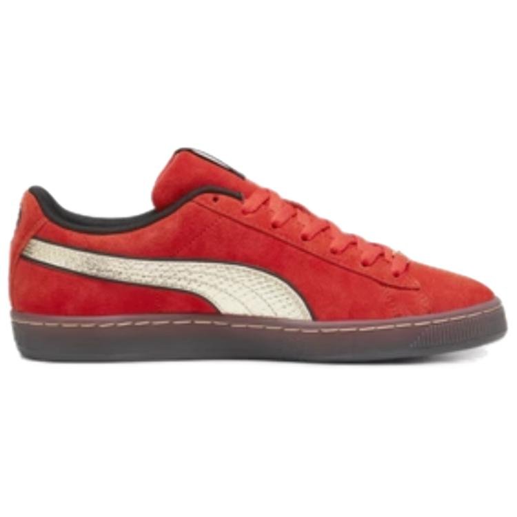 PUMA x Formula 1 Shanghai GP Suede 'Pop Red Gold' 308447-01 - Image 2