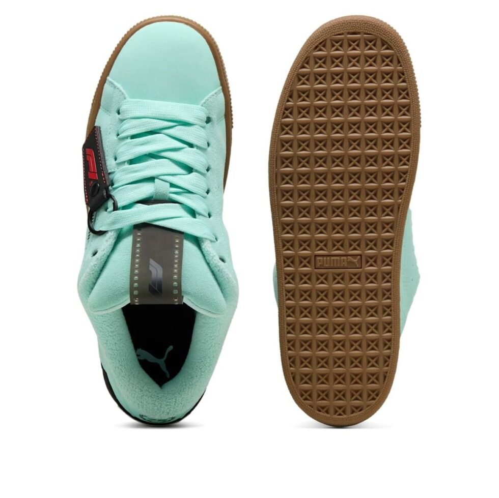 PUMA Formula 1 75 Years Suede XL 'Mint Melt' 308894-02 - Image 3