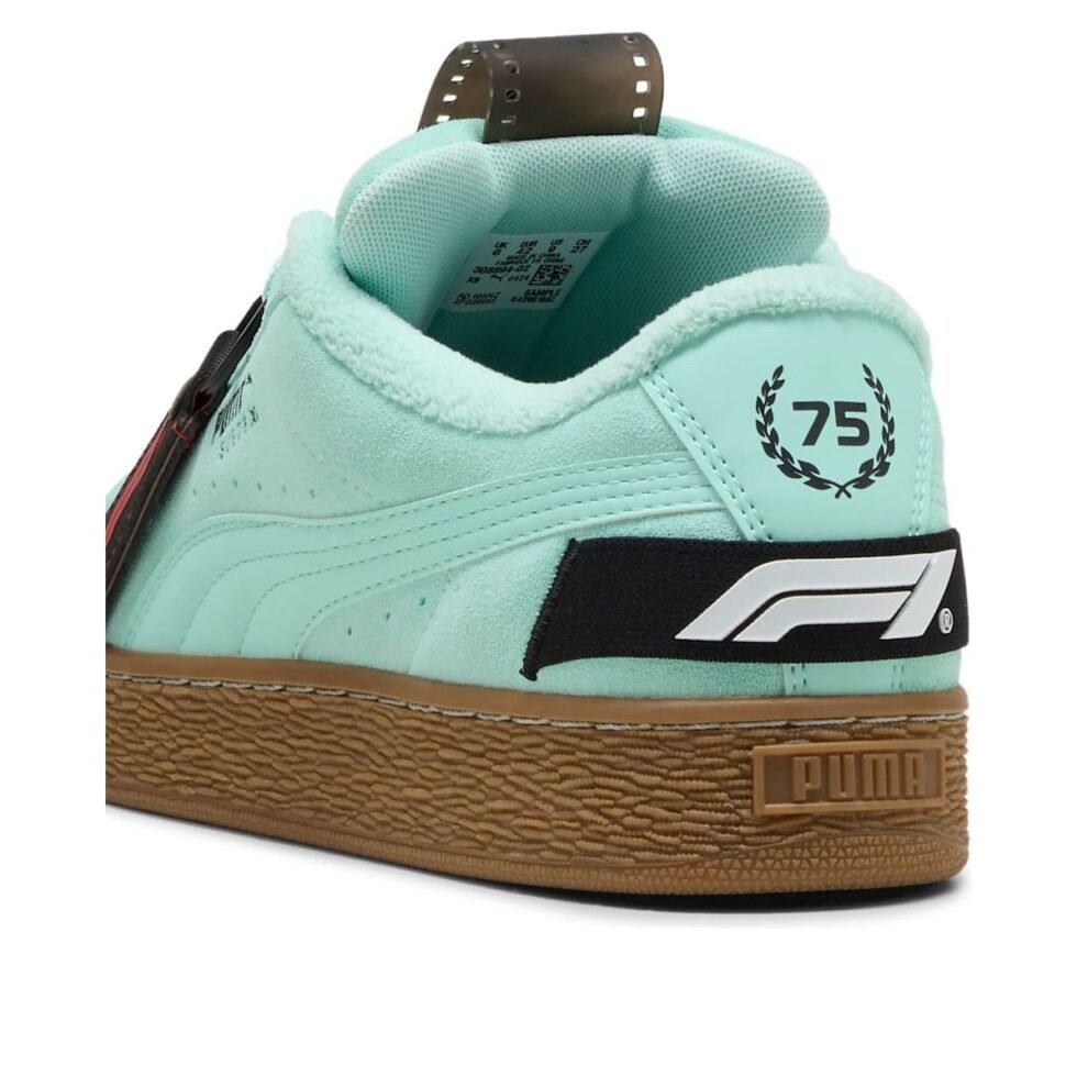 PUMA Formula 1 75 Years Suede XL 'Mint Melt' 308894-02 - Image 4