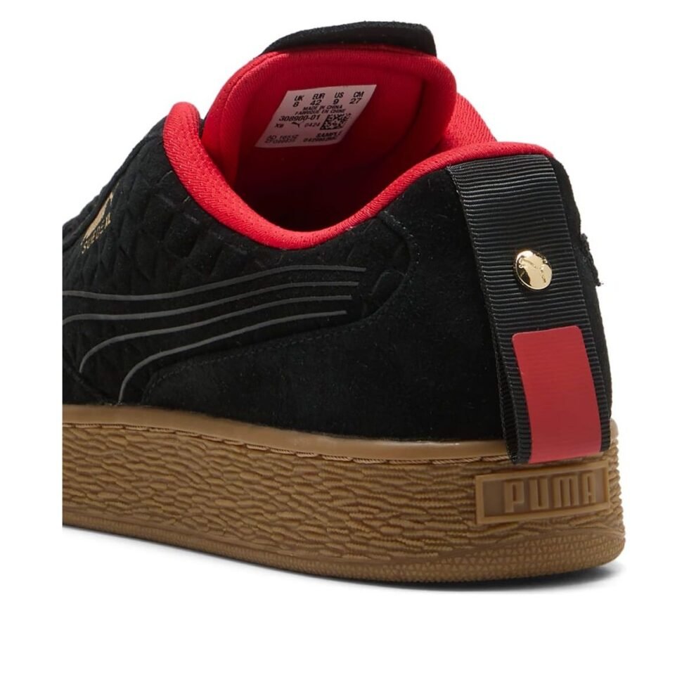 PUMA Scuderia Ferrari Suede XL 'Black' 308900-01 - Image 4
