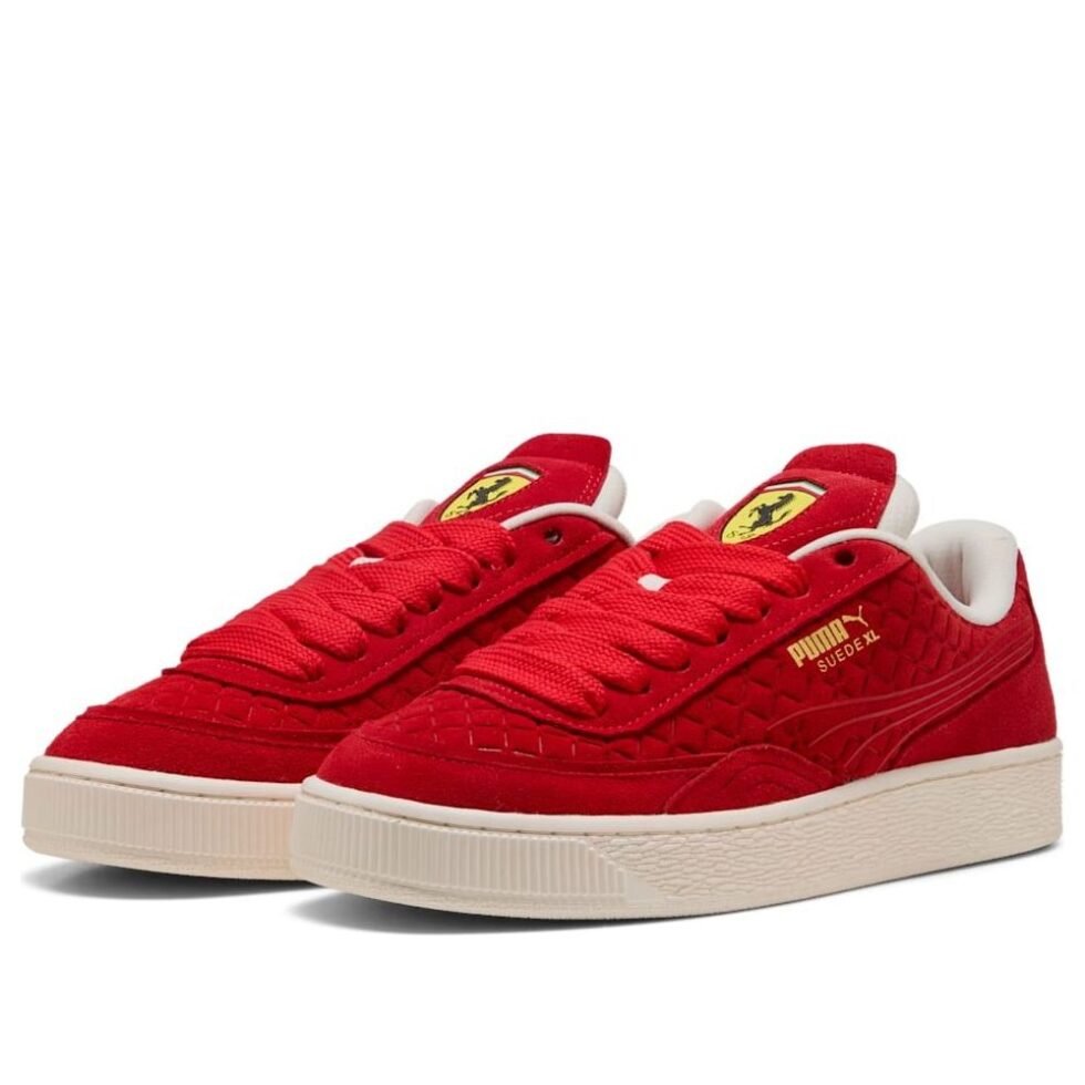 PUMA Scuderia Ferrari Suede XL 'Rosso Corsa' 308900-02 - Image 2