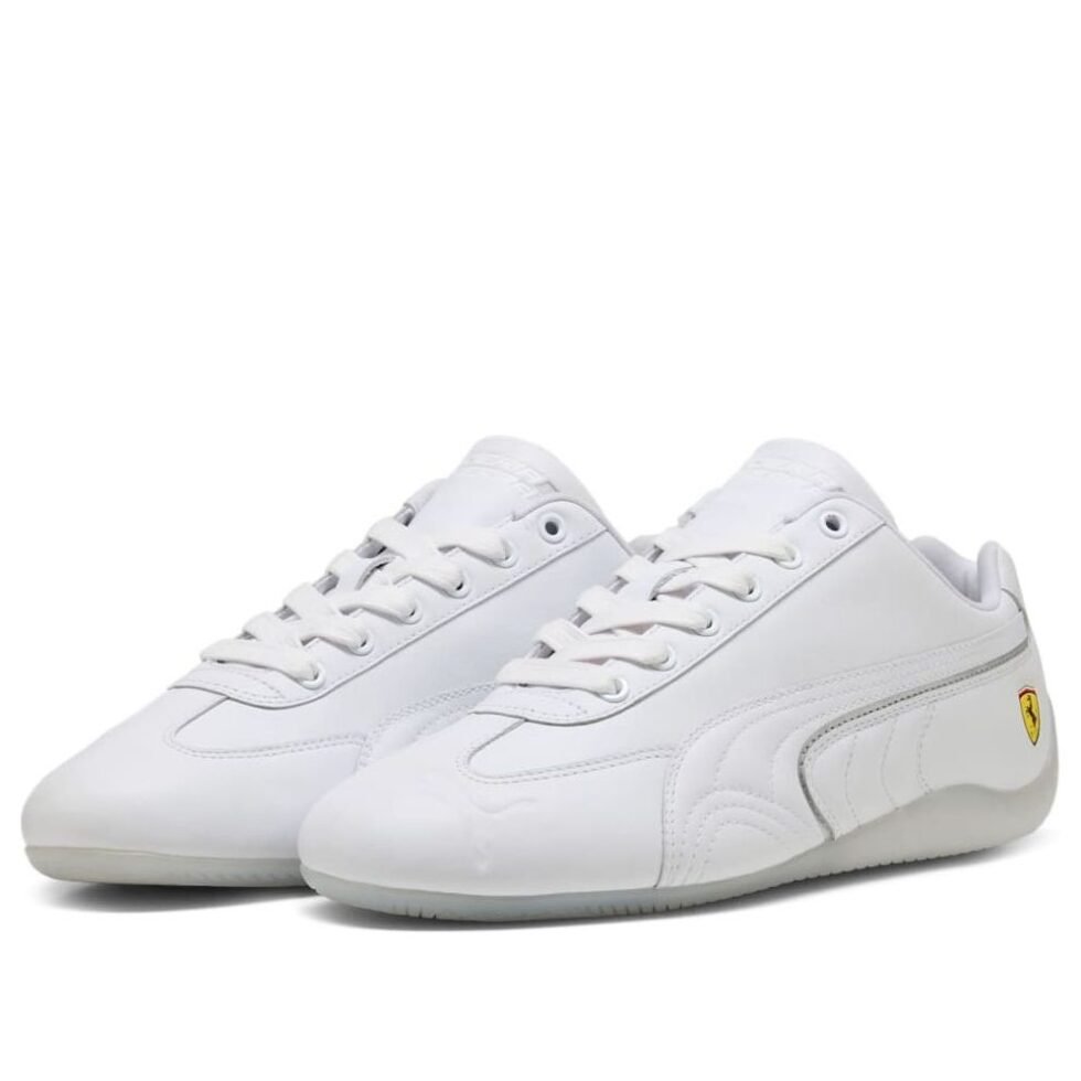 PUMA x Ferrari Speedcat OG 'Miami F1 White' 309037-01 - Image 3