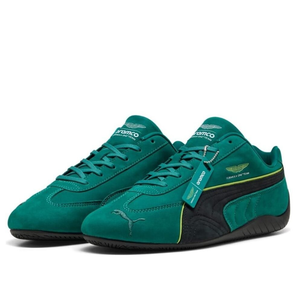 PUMA x Aston Martin Aramco F1 Team Speedcat 'Green Lux Black' 309137-04 - Image 6
