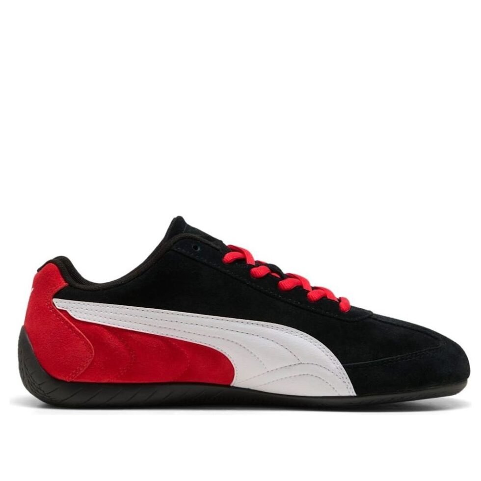 PUMA Scuderia Ferrari Speedcat 'Black White Rosso Corsa' 309404-01 - Image 2