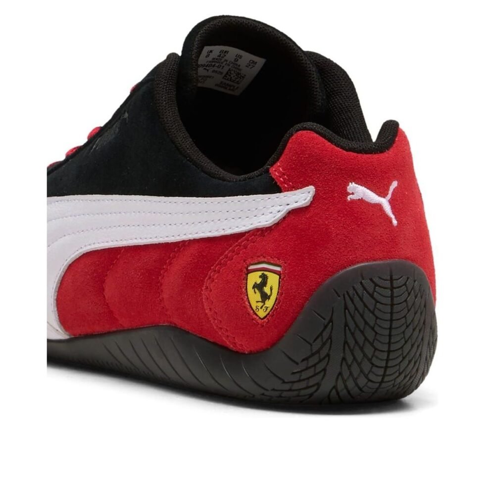 PUMA Scuderia Ferrari Speedcat 'Black White Rosso Corsa' 309404-01 - Image 4