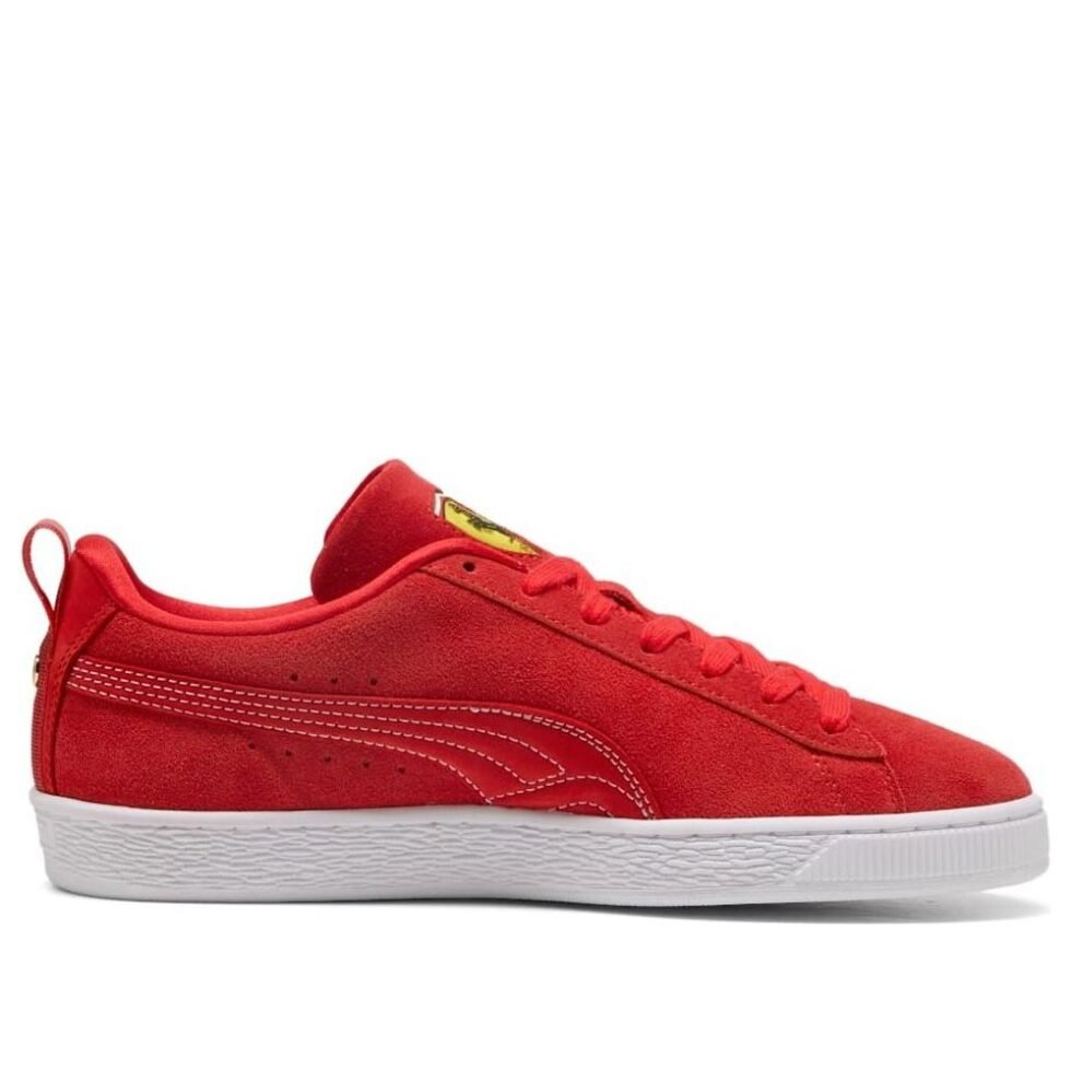 PUMA Scuderia Ferrari Suede OG 'Rosso Corsa White' 309428-02 - Image 2