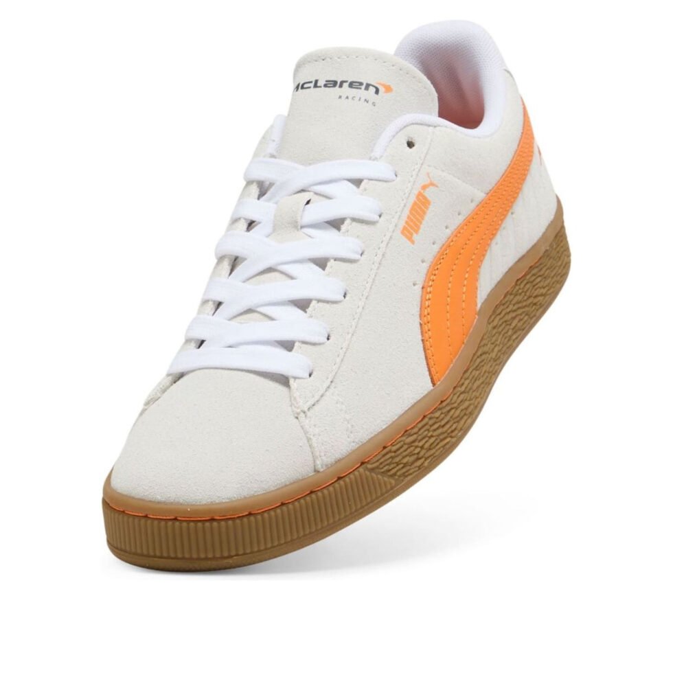PUMA x Mclaren Racing Suede OG 'White Papaya' 309469-02 - Image 3