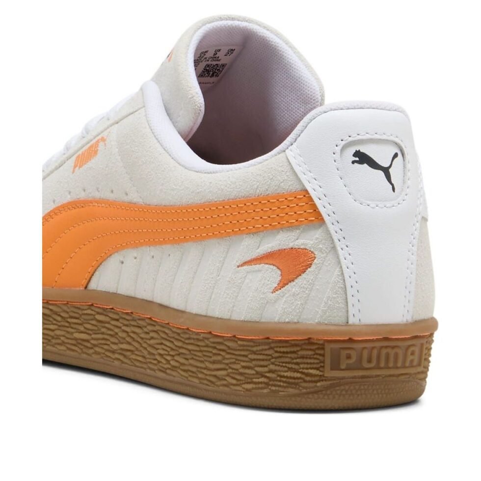 PUMA x Mclaren Racing Suede OG 'White Papaya' 309469-02 - Image 4