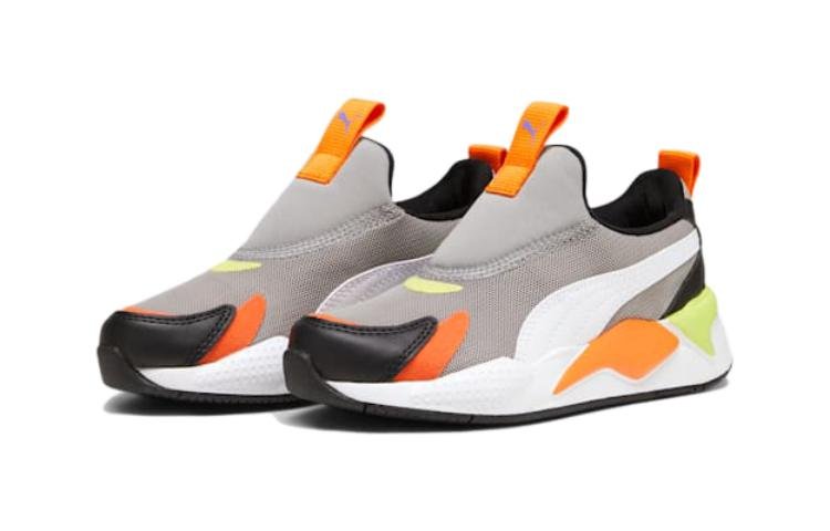 (PS) PUMA RS-X3 Slip-On 'Concrete Grey Rickie Orange' 309676-11 - Image 3