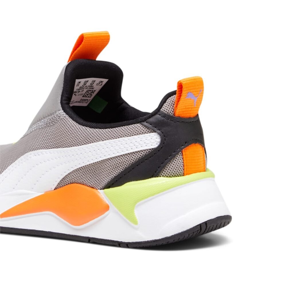 (PS) PUMA RS-X3 Slip-On 'Concrete Grey Rickie Orange' 309676-11 - Image 5
