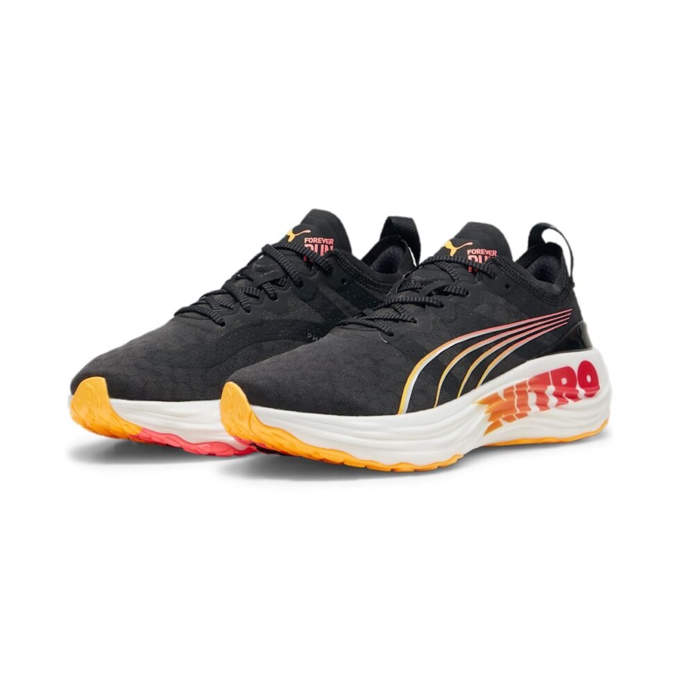 (WMNS) PUMA ForeverRun Nitro 'Black Sun Stream' 309704-01 - Image 3