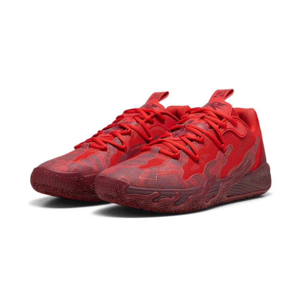 PUMA MB.03 Low TB 'Team Bank Pack Red' 310519-02 - Image 3