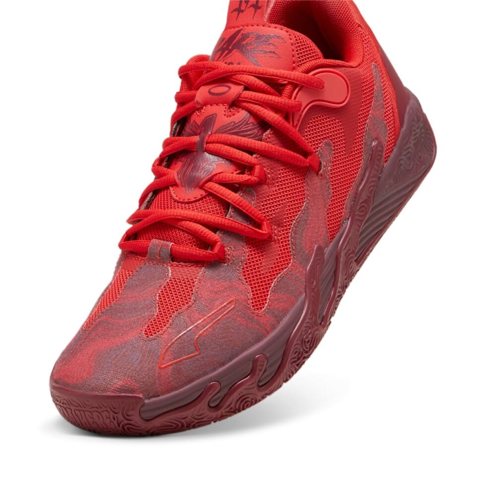 PUMA MB.03 Low TB 'Team Bank Pack Red' 310519-02 - Image 5