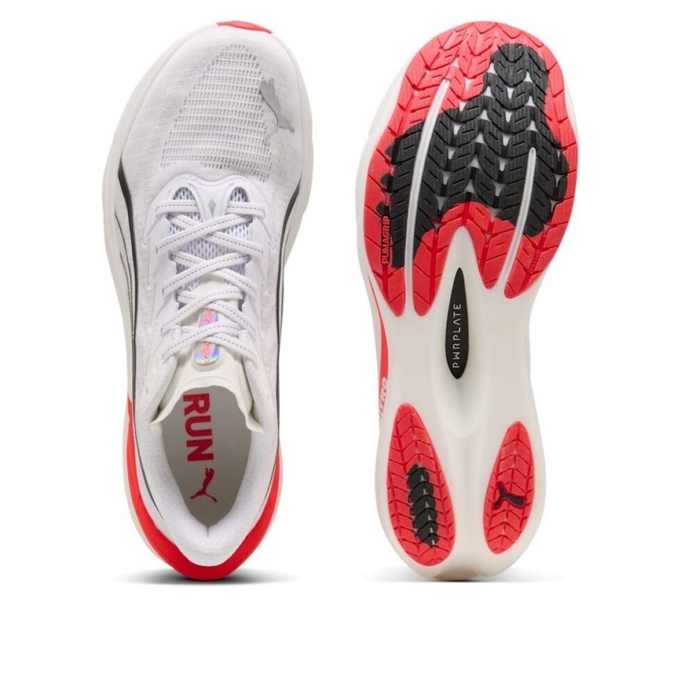 PUMA Deviate Nitro 'White Ultra Red' 312123-26 - Image 5