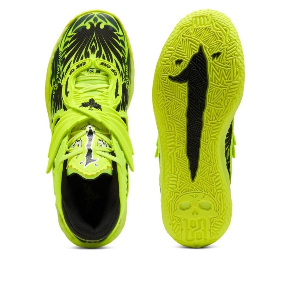PUMA x Lamelo Ball MB.05 Voltage 'Yellow Alert' 312131-01 - Image 3
