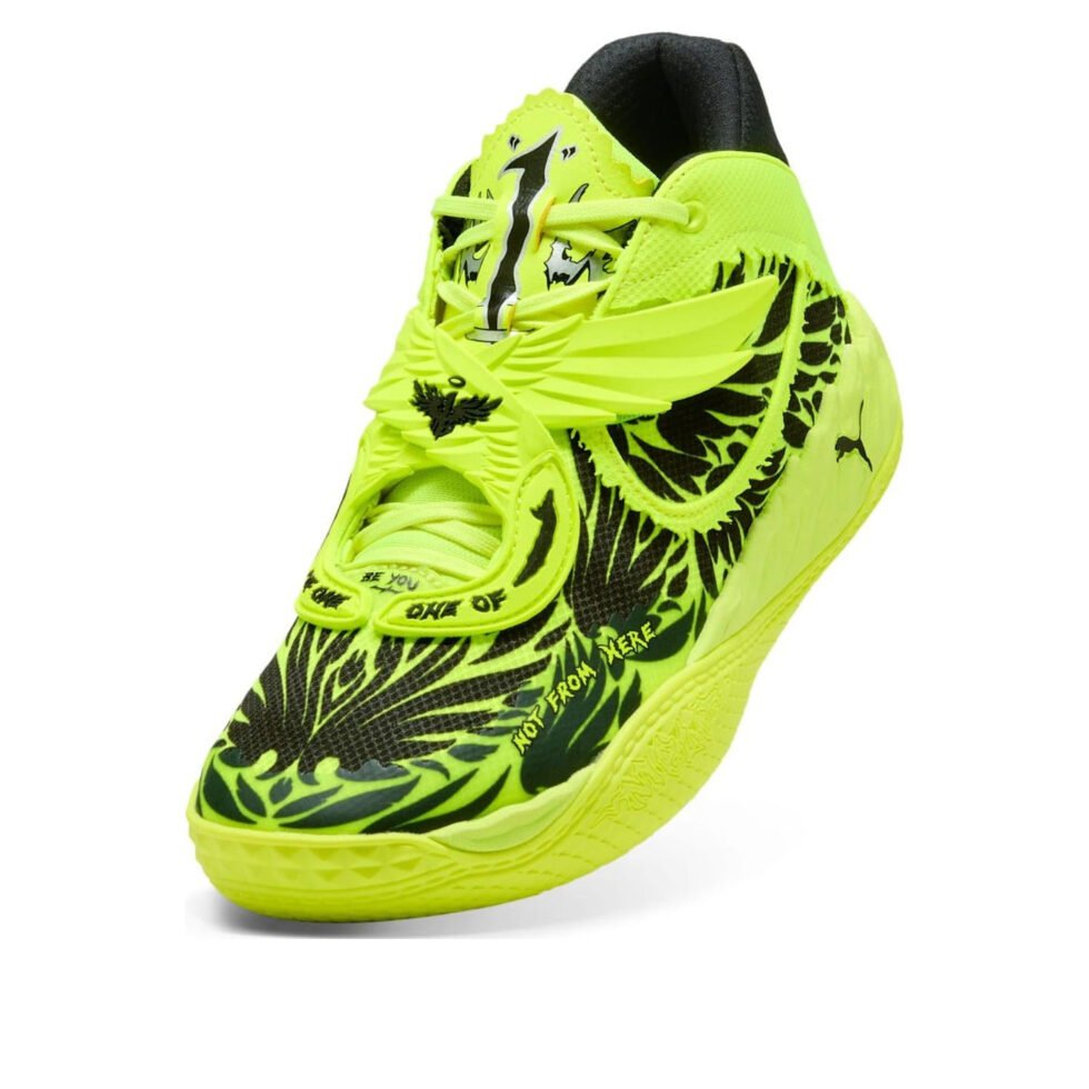 PUMA x Lamelo Ball MB.05 Voltage 'Yellow Alert' 312131-01 - Image 5