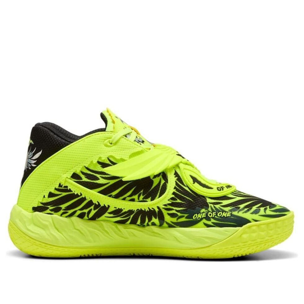 PUMA x Lamelo Ball MB.05 Voltage 'Yellow Alert' 312131-01 - Image 6