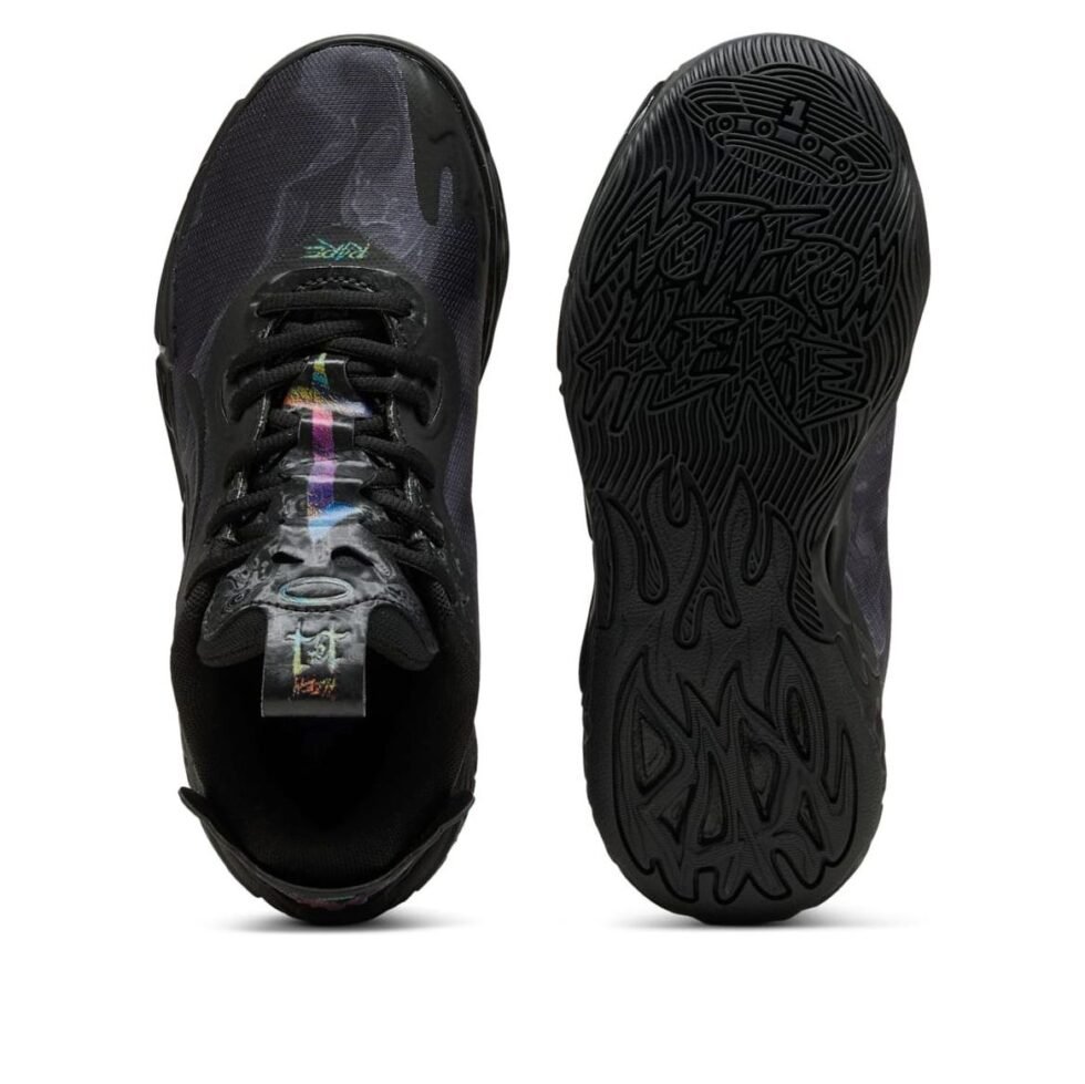 (GS) PUMA MB.04 Lo Team 'Black Dark Amethyst' 312177-01 - Image 5