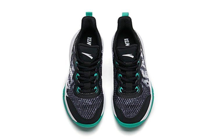 (GS) ANTA Basketball Series Sneakers 'Black Green White' 312221103-3 - Image 4