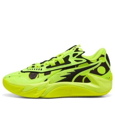 (GS) PUMA Scoot Zeros 2 'Yellow Alert Black' 312230-02