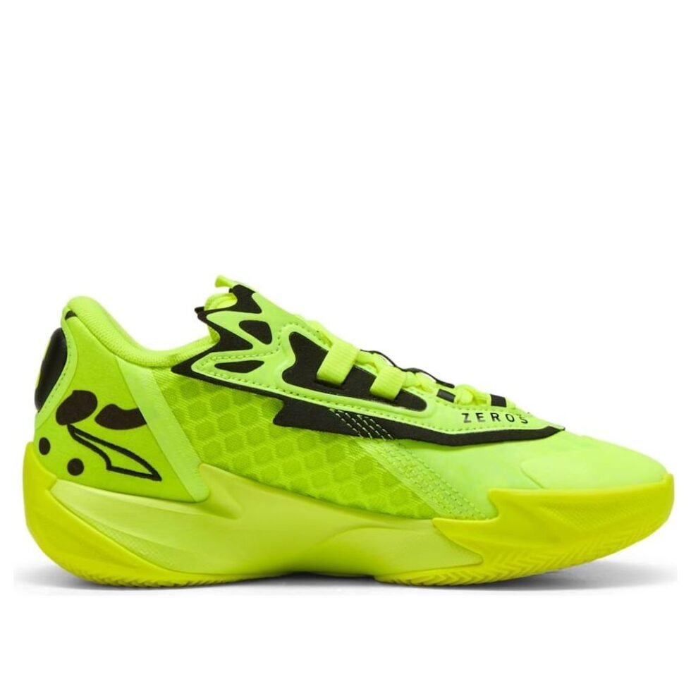 (GS) PUMA Scoot Zeros 2 'Yellow Alert Black' 312230-02 - Image 2