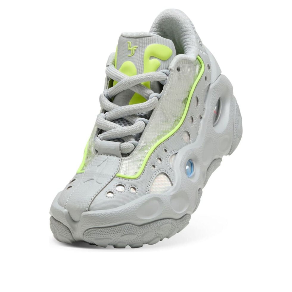 (GS) PUMA Puma LaMelo Ball LaFrancé RNR 'Grey Neon' 312279-01 - Image 3