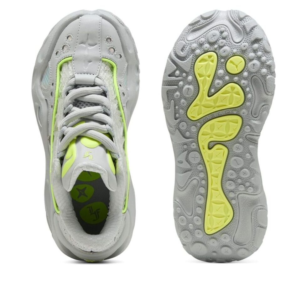 (GS) PUMA Puma LaMelo Ball LaFrancé RNR 'Grey Neon' 312279-01 - Image 5