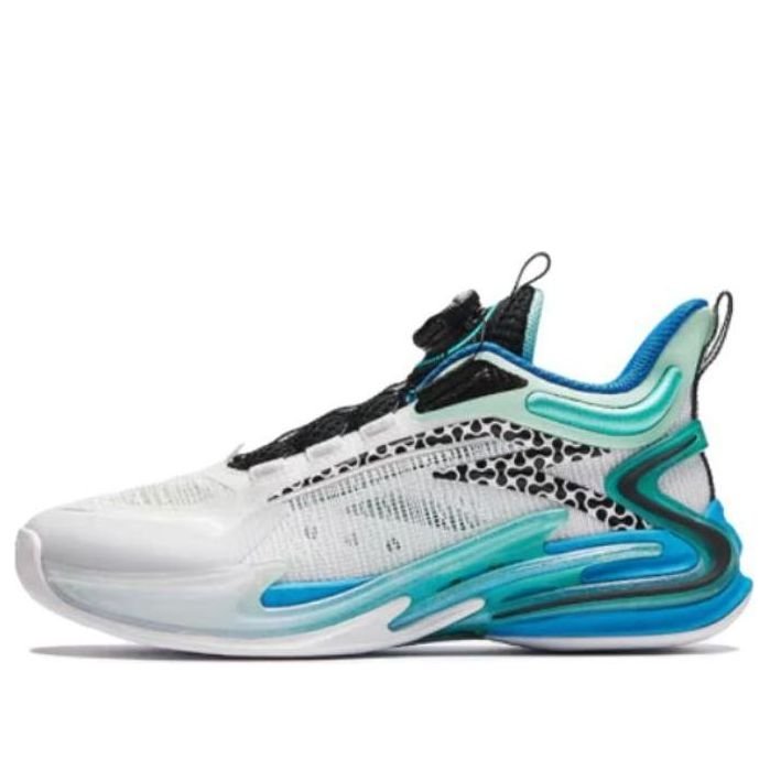 (GS) ANTA Basketball Shoes 'White Blue' 312421122-3
