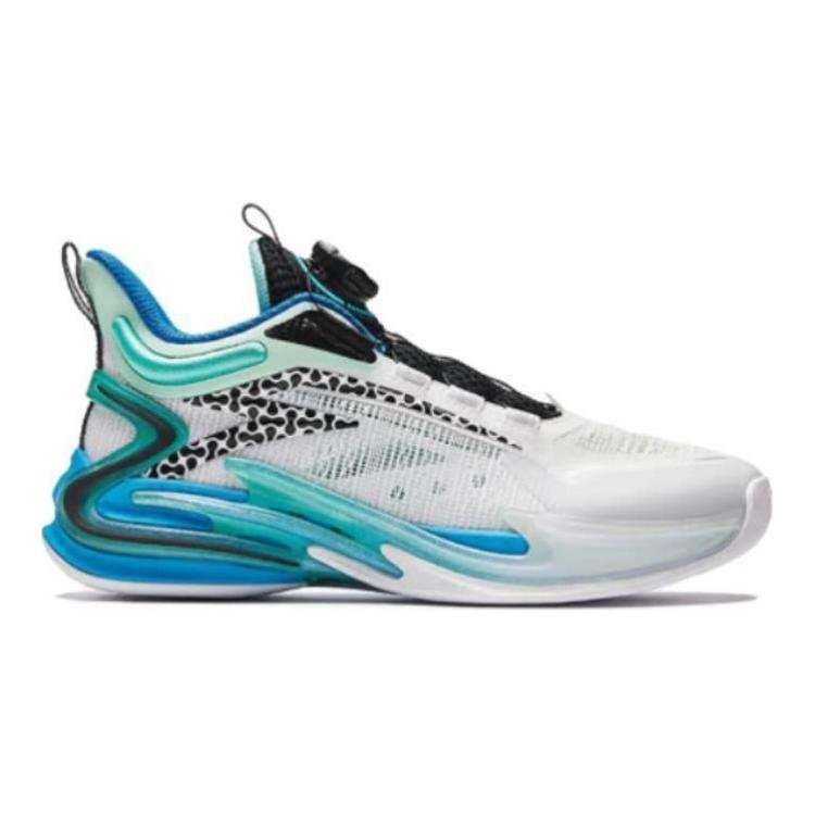 (GS) ANTA Basketball Shoes 'White Blue' 312421122-3 - Image 2