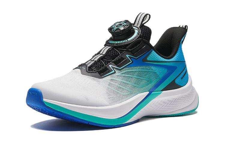 (GS) ANTA Running Series Sneakers 'White Teal Blue' 312425509-4 - Image 2