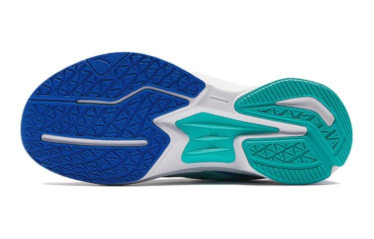 (GS) ANTA Running Series Sneakers 'White Teal Blue' 312425509-4 - Image 5