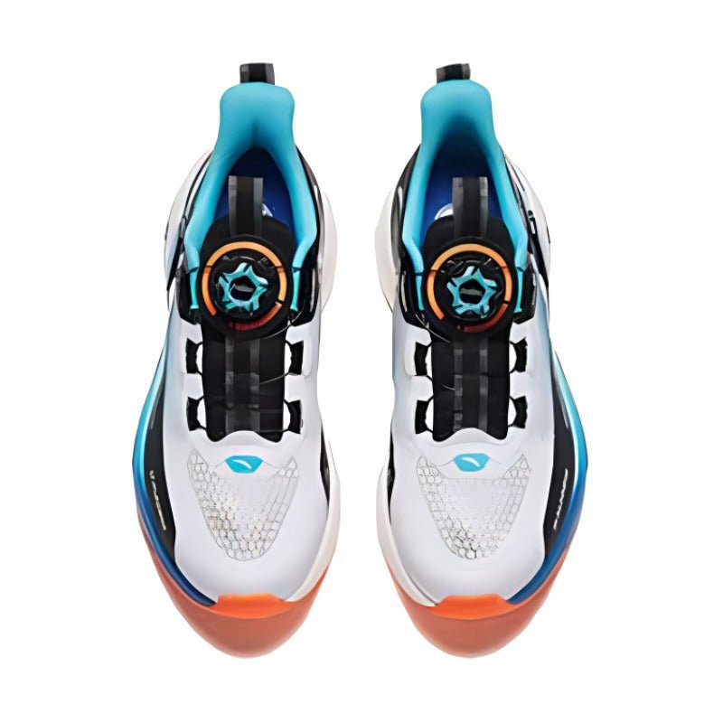 (GS) ANTA Running Series Sneakers 'White Blue Black' 312425513-3 - Image 3