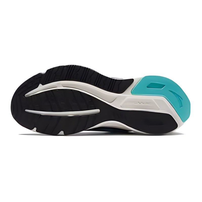 (GS) ANTA Running Series Sneakers 'Black Silver Teal' 312425513-4 - Image 4