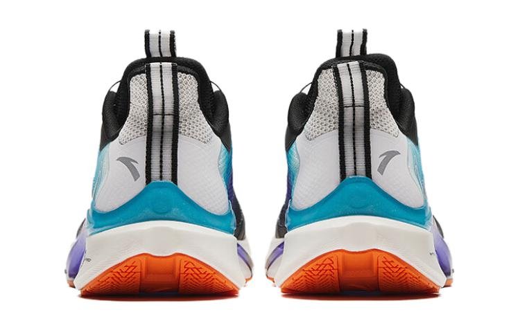 (GS) ANTA Running Series Sneakers 6.0 'Black Purple Blue' 312425517-5 - Image 4