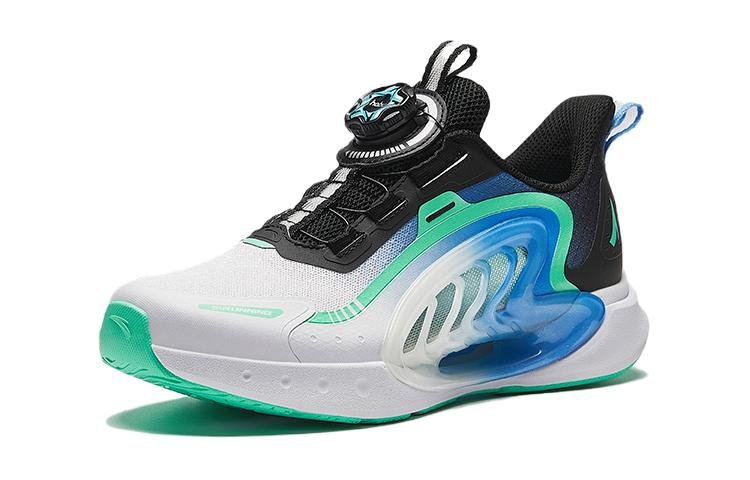(GS) ANTA Running Series Sneakers 2.0 'White Black Teal' 312425518-1 - Image 2