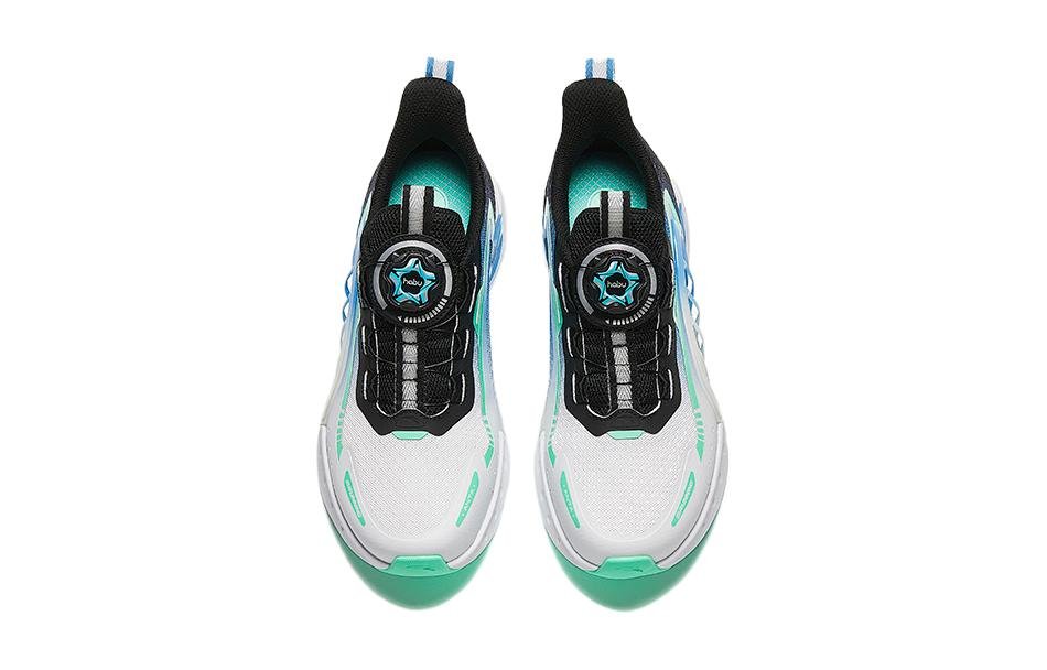 (GS) ANTA Running Series Sneakers 2.0 'White Black Teal' 312425518-1 - Image 3