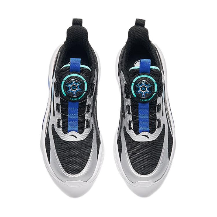 (GS) ANTA Running Series Sneakers 'Black Blue' 312425536R-1 - Image 2