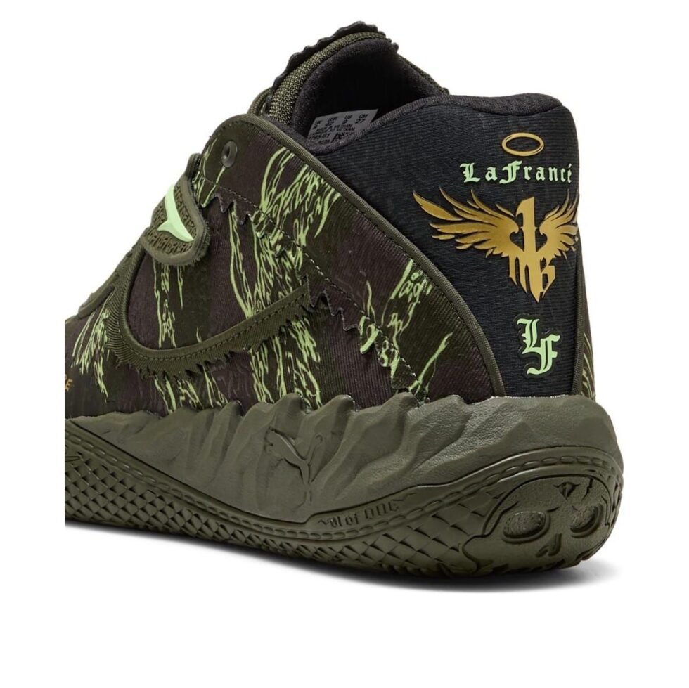 PUMA MB.05 Camo 'Dark Olive Fizzy Light PUMA Black' 312795-01 - Image 5