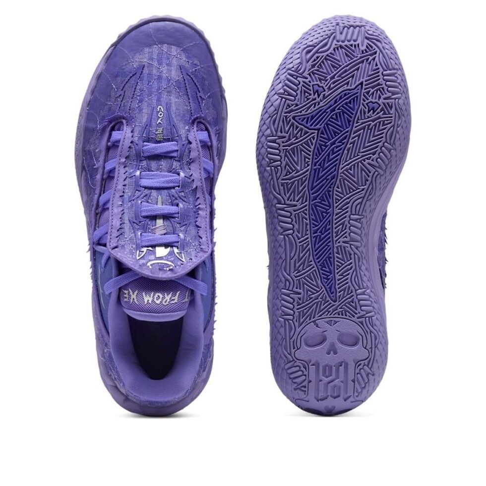 PUMA MB.05 Lo Team 'Lavender Alert Dark Amethyst' 313266-01 - Image 5