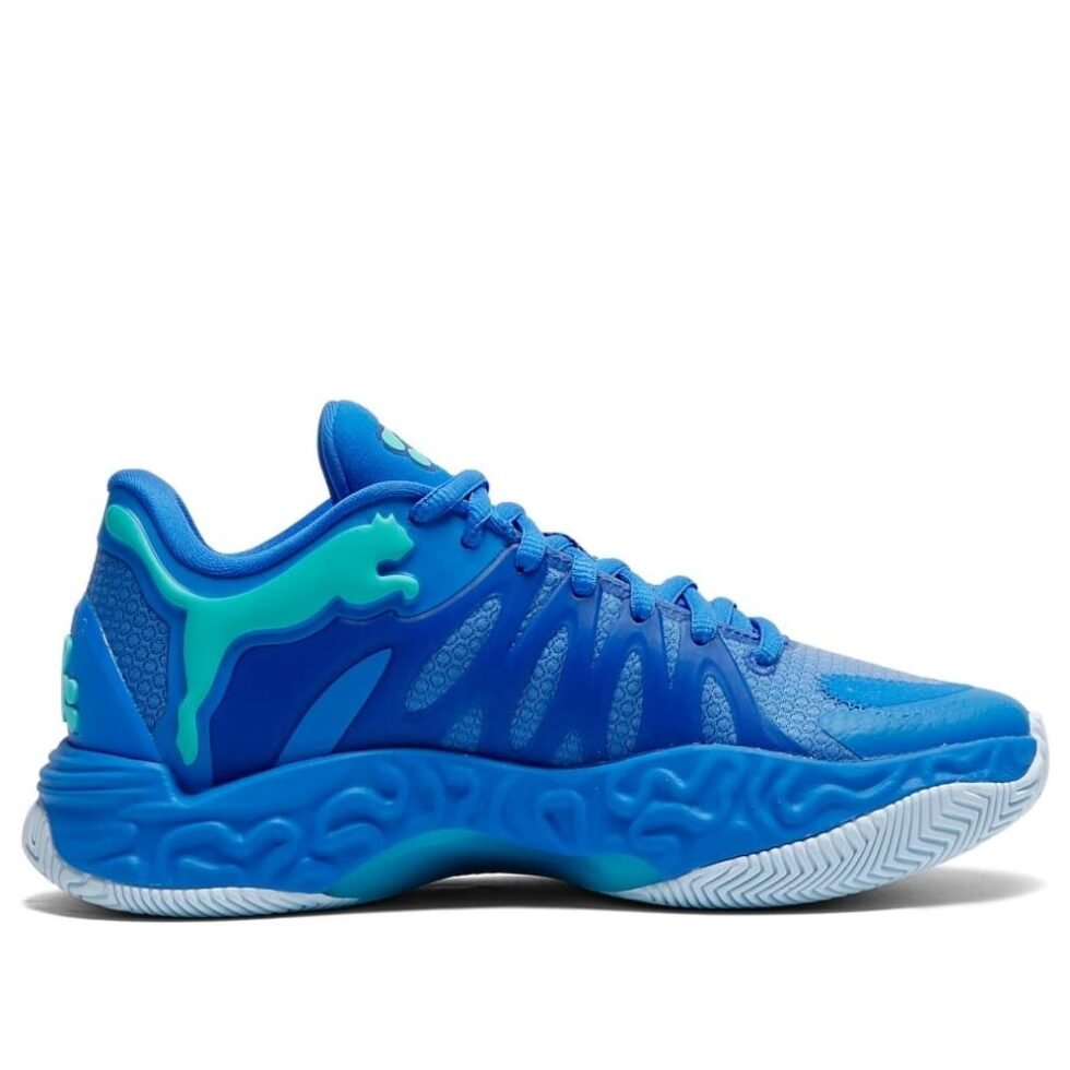 (GS) PUMA Hali 1 'Blue' 313455-01 - Image 6