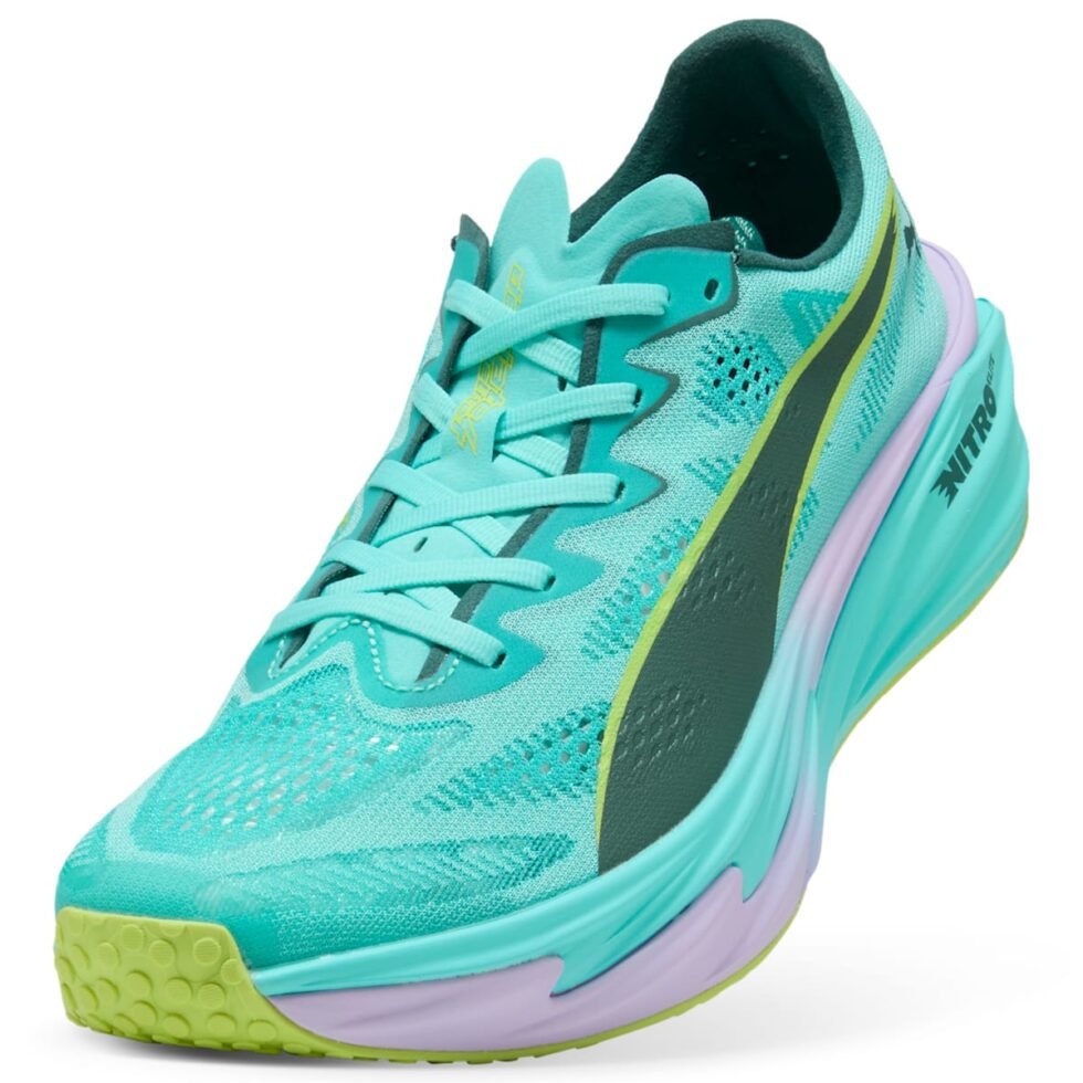 PUMA x Hyrox Deviate Nitro Elite 4 'Intense Mint Light Lavender' 314156-01 - Image 3