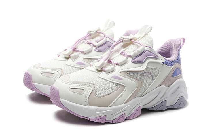 (GS) ANTA Life Collection Casual Shoes 'White Grey Purple' 322348808-2 - Image 3