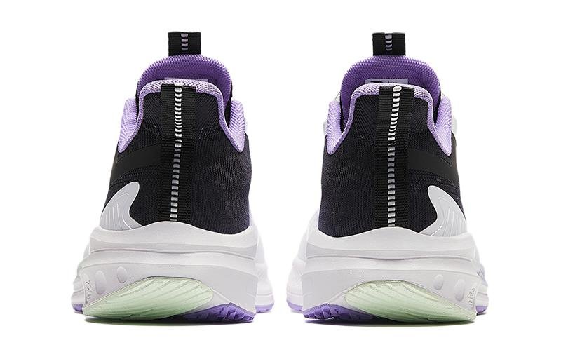 (GS) ANTA Running Series Sneakers 'White Purple Black' 322425509-3 - Image 4