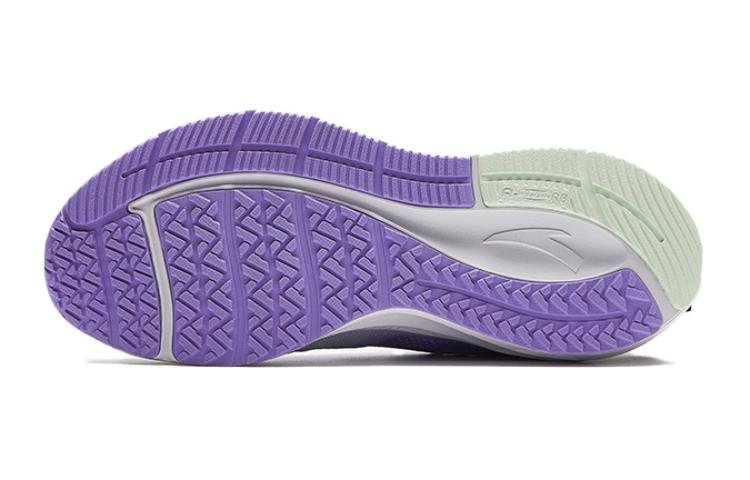 (GS) ANTA Running Series Sneakers 'White Purple Black' 322425509-3 - Image 5