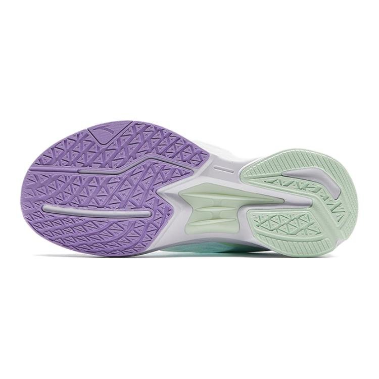 (GS) ANTA Running Series Sneakers 'Green Blue White' 322425511-2 - Image 5